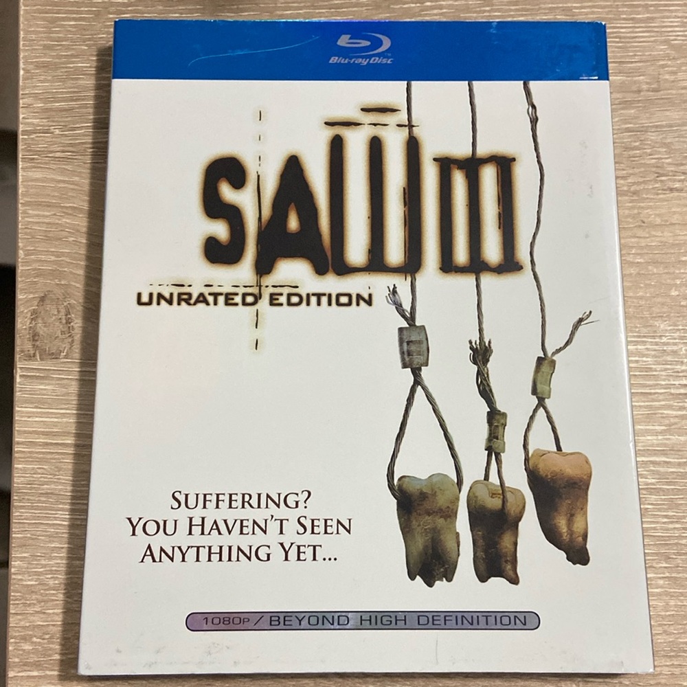 Saw III Unrated Edition Blu-Ray
